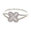 no brand  #15(JP Size) ring K18 white gold Women