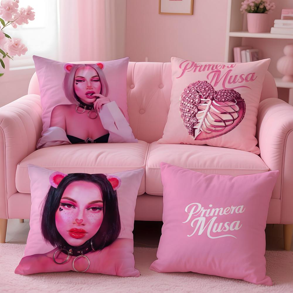 Latin Trap Puerto Rican Rapper OOmar Courtz Cushion Cover Pillow Case Soft Skin Friendly Fabric  Concealed Zipper