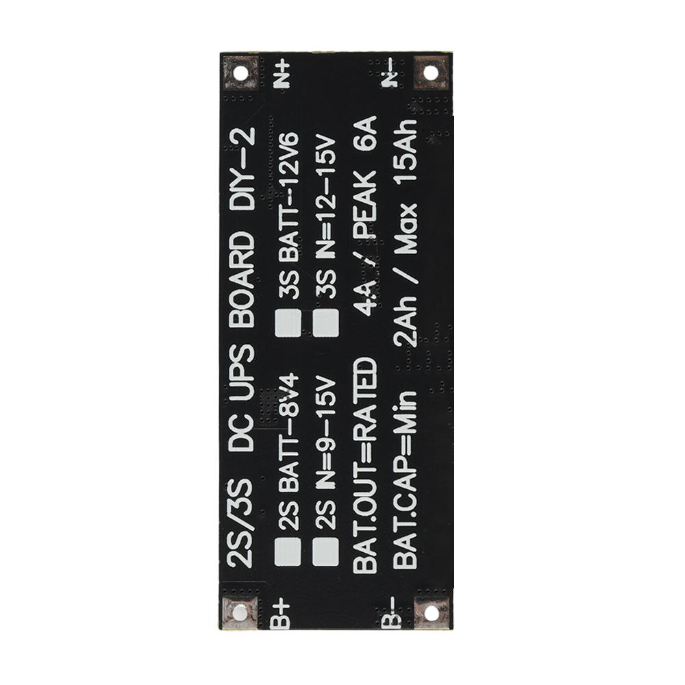 2S-3S USV Leistungsmodul Ladeschutzplatine DC 12V/15V 50W 4A Unterbrechungsfreies Leistungssteuerungsmodul 2-Wege Laden und Entladen