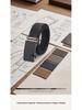 Men's Genuine Leather Automatic Buckle Belt - Top Layer Cowhide, Alloy, Fashionable, Versatile, Casual.