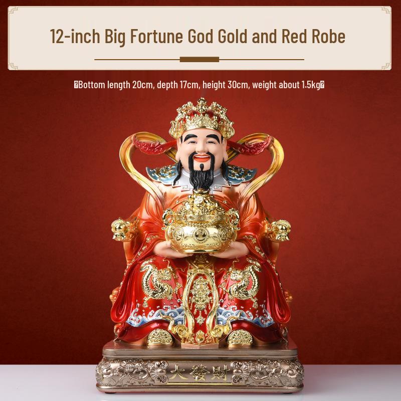 Fan Li God of Wealth Figurine – New Year Office & Home Decor
