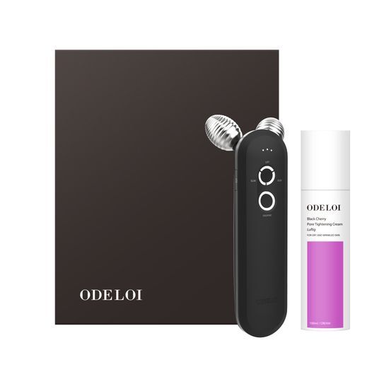 ODELOI Pore Tightening Medium Frequency Massager Titanium Shot Promotion (+ 100ml Pore Tightening Cream Free)