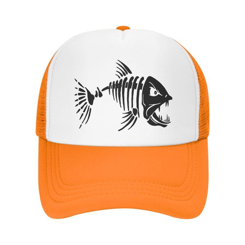 Ben Fisk Grafiskt Tryck Nät Baseballkeps Unisex Snapback Hatt Sommar Utomhus Andningsbar Casual Solskyddskepsar Truckerkeps