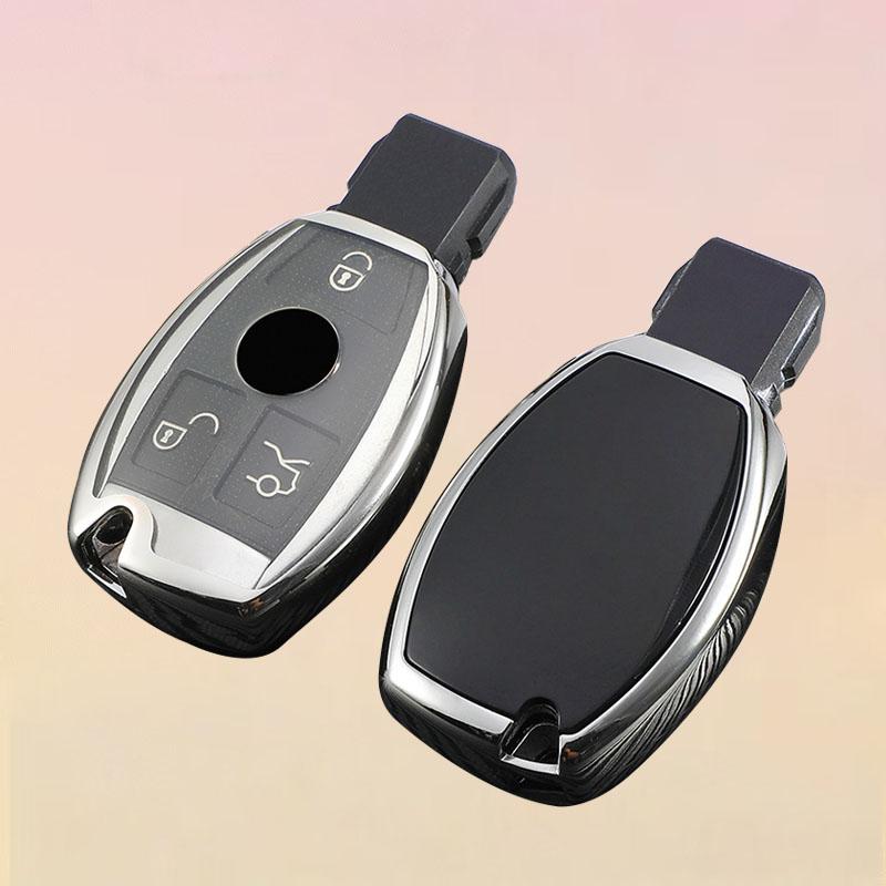 New Soft TPU Car Remote Key Case Cover Holder Shell Fob For Mercedes Benz A B R G Class GLK GLA GLC GLR W204 W210 W176 W202 W463