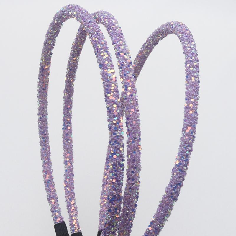 3 Piece Girls Glitter Hair Accessories Kids Soft Hair Bands Headbands Children Party Hairbands