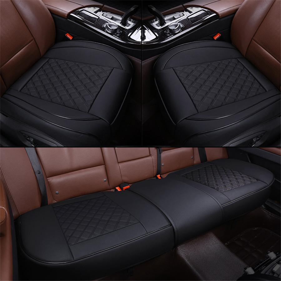 Breathable & High-grade PU Leather Car Seat Cover For Small,compact,medium-sized