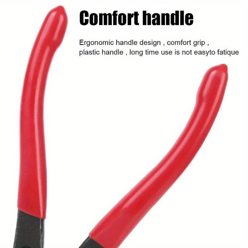 Langlebige Auto-Ölschlauch-Crimpzange 1 Stück Autoreparaturwerkzeug für Motorrad Automobil Rohrklemme Schraubstock Zubehör