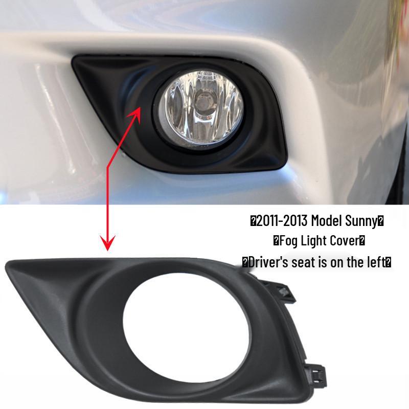 Nebelscheinwerfer Außenrahmen Abdeckung für Modelle 11-17 Sunny Cars