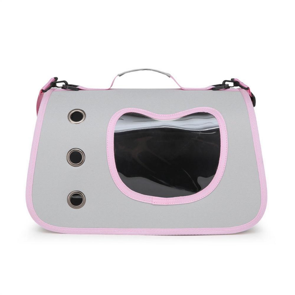 Pet Shoulder Crossbody Bag Breathable and Portable Pet Outing Cat Dog Backpack Outdoor Travel Handbag Foldable Outing Pet Bag