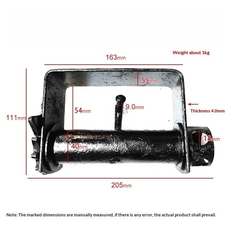 1Pcs Heavy Duty Steel Rope Tightener High Durability Multiple Sizes For Truck Cargo Securing