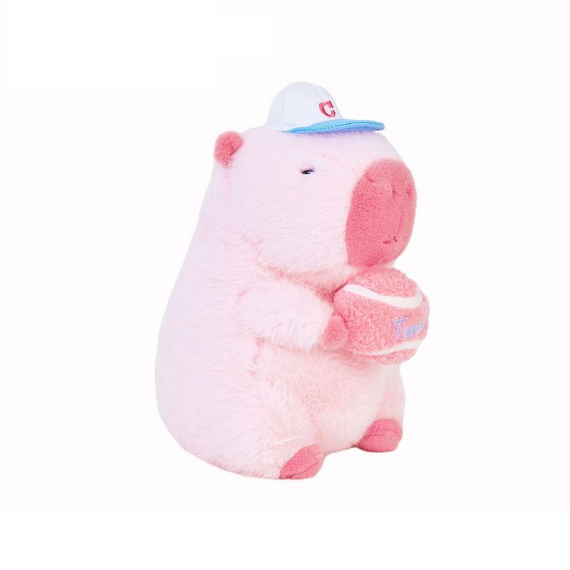 Doctor Capybara Graduate Plush Doll Kawaii Stuffed Animal Cute Pendant Creative Cartoon Pillow Graduation Gift