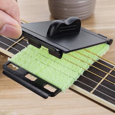 1/2/3/4 Bucăți Curățător Corzi Chitară Fără Zgârieturi Reutilizabil Universal Bas Ukulele Chitară Tastieră Fingerboard Instrumente Curățare Scrubber