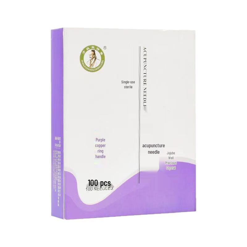 500 Sterile Einweg-Kupfergriff-Akupunkturnadeln - 5 Schachteln (TCM-Anwendung)
