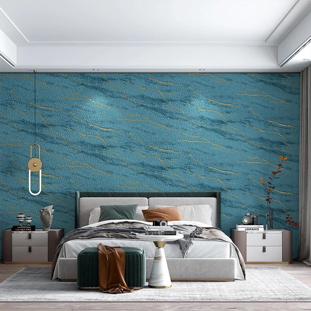 High Quality Non Woven Marble Wallpapers 3D TV Background Wall Living Room Restaurant Wallpaper Home Decoration Wall Paper