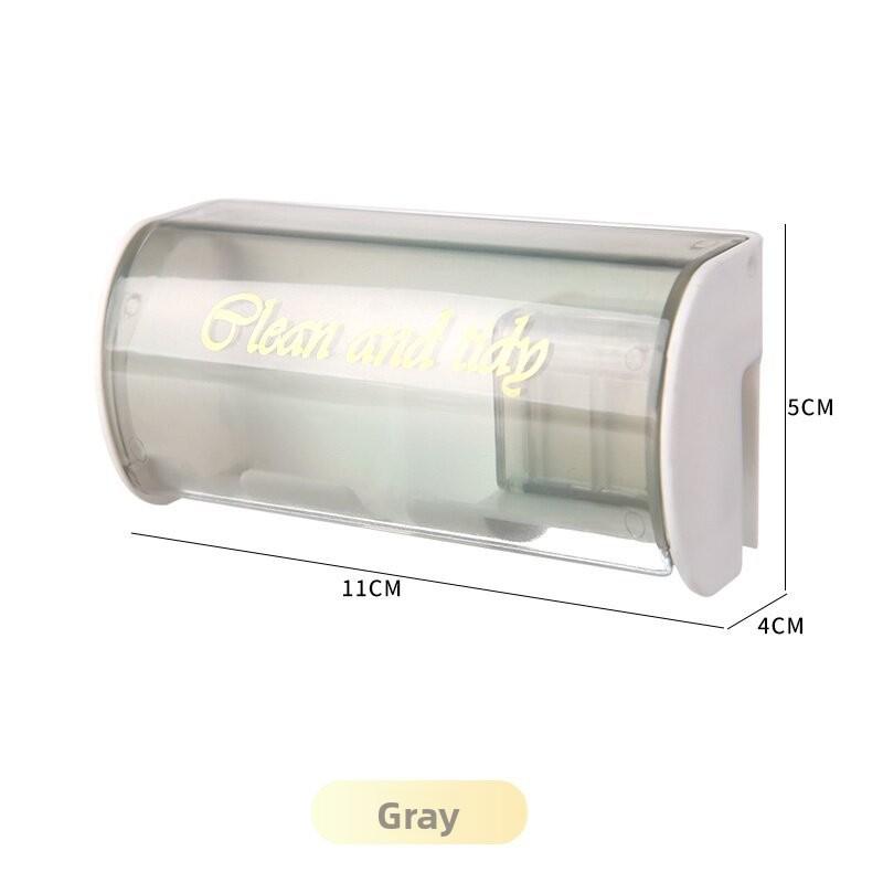 

Perforation-free Toilet Wall-mounted Multifunctional Electric Toothbrush Shelf сірий колір