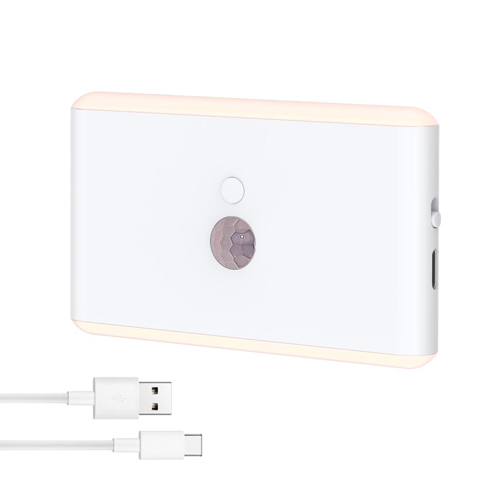 Rechargeable RGB LED Motion Sensor Light: Colorful Magnetic Ambient Lighting for Entryways and Corridors