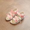 2025 Summer New Girls Sandals Flower Princess Rome Shoes