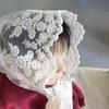Baby Girls' Lace Embroidered Mesh Hat - Spring/Summer Photoshoot Cap