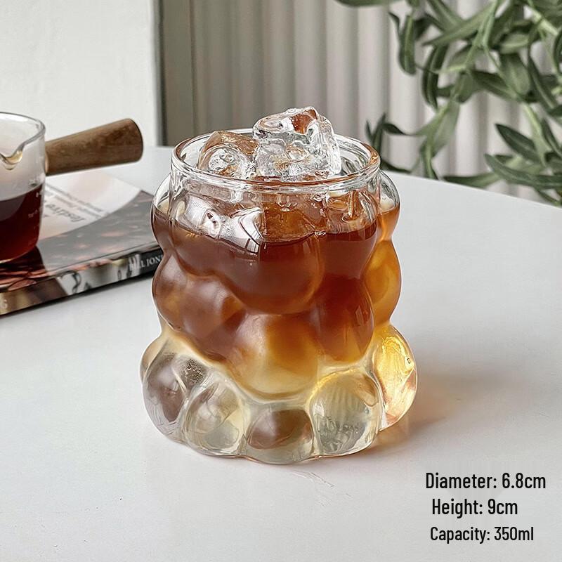 Shengfuyuan Trauben-Design Borosilikatglas Tassenset