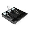 Drawer Register Insert Cash Drawer Insert Replacement Cashier 3 Coin Piggy Bank Replacement Tray for Cash x x Tray, Tray, Insert, Bill/3 Compartments,
