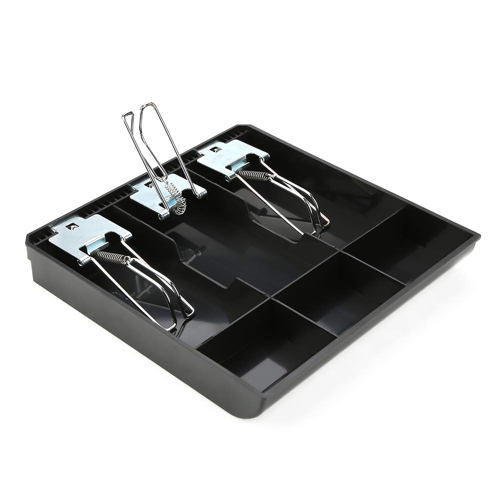 Drawer Register Insert Cash Drawer Insert Replacement Cashier 3 Coin Piggy Bank Replacement Tray for Cash x x Tray, Tray, Insert, Bill/3 Compartments,