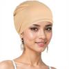 Fashion New Muslim Headscarf Hat for Women's Base Hat Underscarf Hijab Bonnet Soft Stretch HIjabs Tube Cap Turbante Mujer Hat