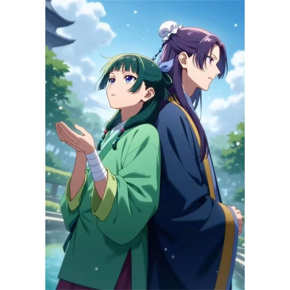 Anime The Apothecary Diaries Diamond Painting Pictures Wall Artwork Home Decor Canvas Poster Modern for Living Room Mural