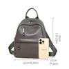 Premium Cowhide Leather Backpack for Ladies - Multi-pocket Casual Backpack