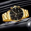 Fashion Men Business Watches Roma Dial Date Calendar Quartz Watch Reloj Hombre