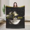 Super Soft Blanket Students Airplane Travel Conan Gray Printed Bedding Throws Flannel Bedspread For Bedroom Sofa Bed Cover