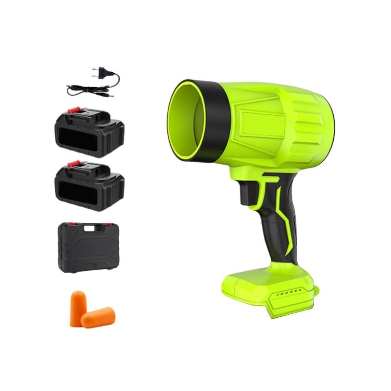 Powerful 21V Battery Powered Yard Blower With 130 Cubic Meters Per Hour Air Movement And 750g Wind Pressure For Outdoor Maintenance