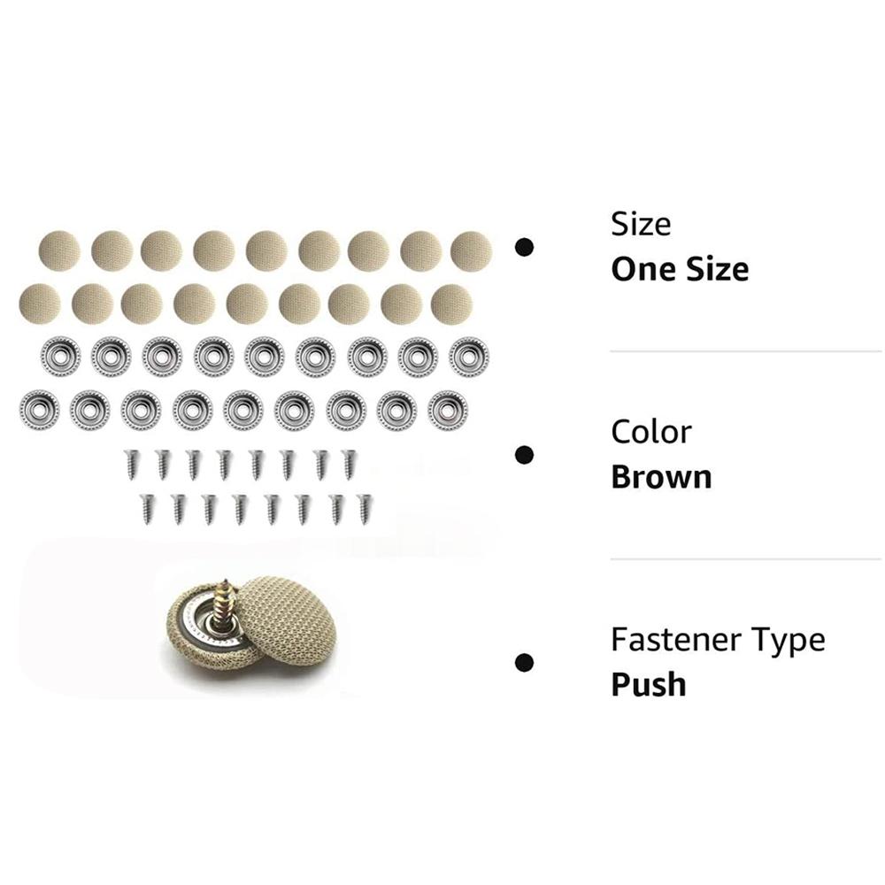 40 Stück Auto Innenraum Dachschnallen Himmelstoff Deckenstoff Befestigungsschraube Pflege Stoffschnalle Nieten Halter Reparatur Durchhängende Befestigungselemente