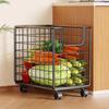 Kitchen Cart With Wheels Rust Resistant Rolling Storage Cart 360 Degree Rotating Portable Organizer For Kitchen Pantry Laundry