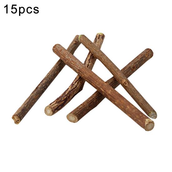 

15/20 шт. Лакомства для домашних кошек и котят, жевательные палочки мататаби, игрушка для чистки зубов и коренных зубов 15pcs