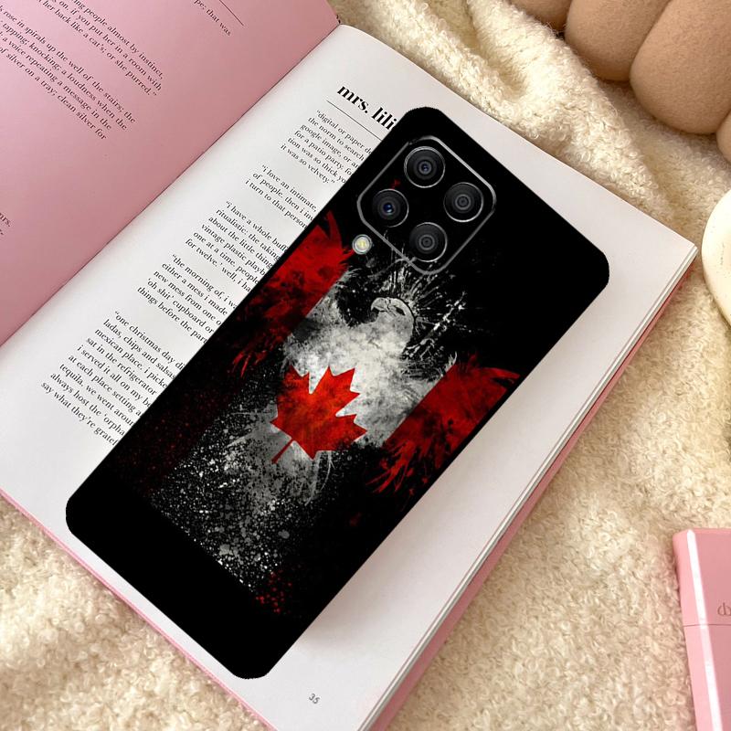 Canada Canadian Flag Case For Samsung Galaxy M32 M52 M15 M11 M12 M13 M14 M06 M16 M36 M56 M31 M53 M35 M55 M34 M54
