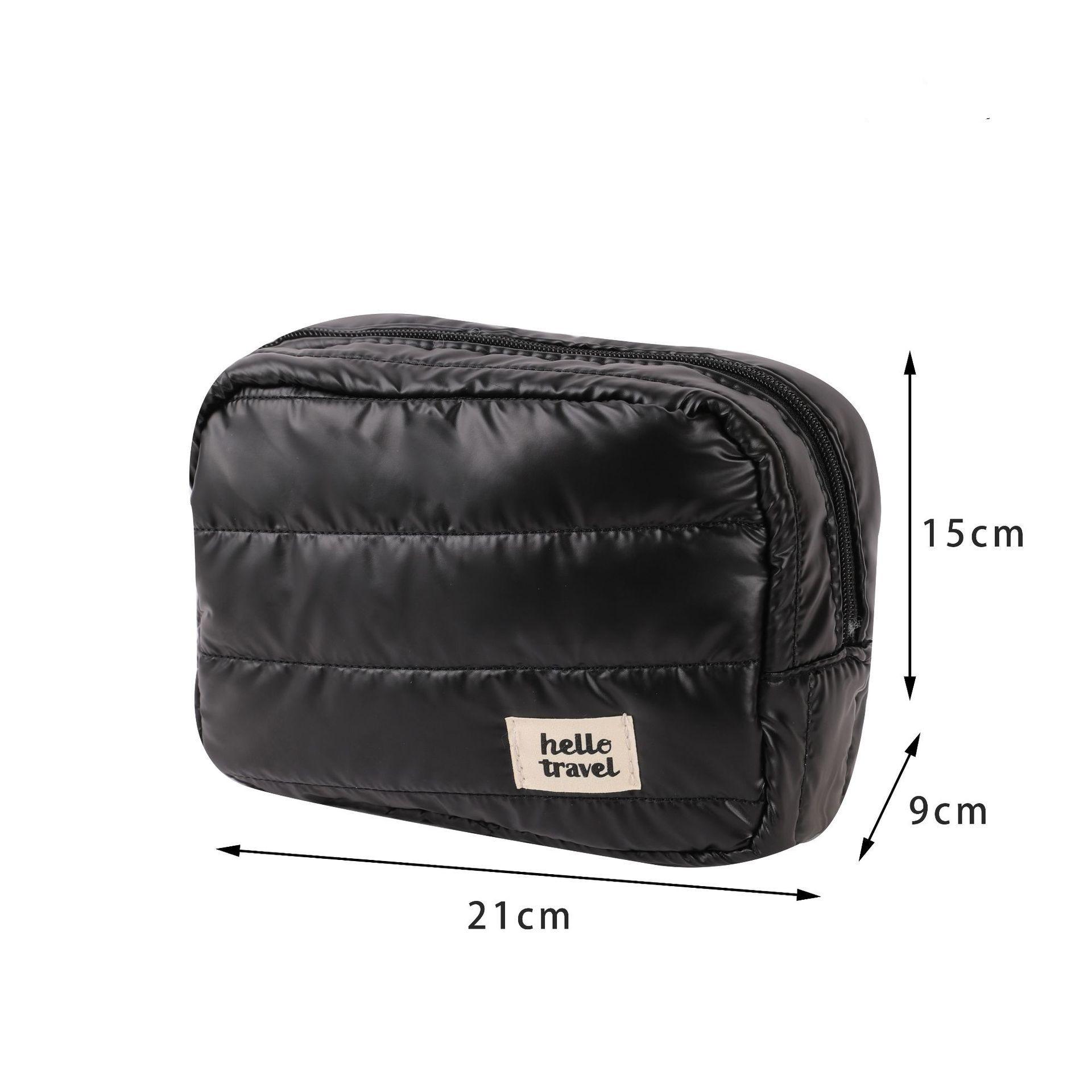 

Large Capacity Travel Makeup Bag Fashion Portable Multifunctional Cosmetic Bag Waterproof Toiletry Storage Organizer Bag