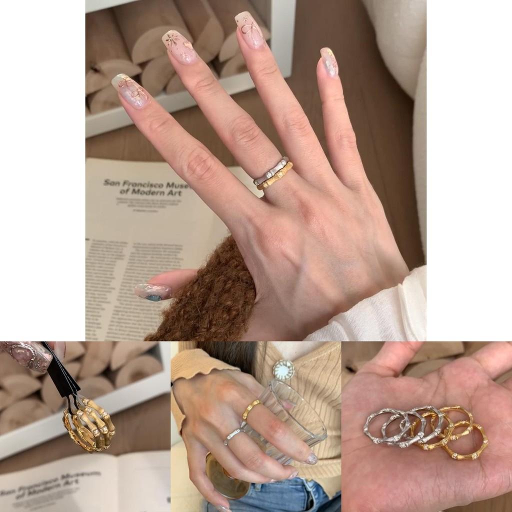 Elegant Adjustable Open Ring With Zircon Stones For Women Stylish Copper Design