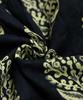 Antiqua Botanical Print Shirt Long One Size Black Dress, Women's, Sleeve, IYA-00092, 05,