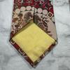 Used TATSUMURA Tatsumura Textile Lion Hunt Pattern Nishiki Tie 100% Silk Japanese Pattern All-over Pattern Made In Japan