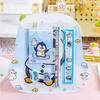 6Pcs/Set Kids Cartoon Stationery Set with 2 Pencils Eraser Sharpener Ruler Notebook Students School Supplies Classroom Prizes Children's Day Gifts