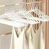 10/20pcs Iron Clothes Hanger Non-slip Coated Metal Suit Hangers Metal Shirt Jacket Hanger with Round Notches for Dress Hangers