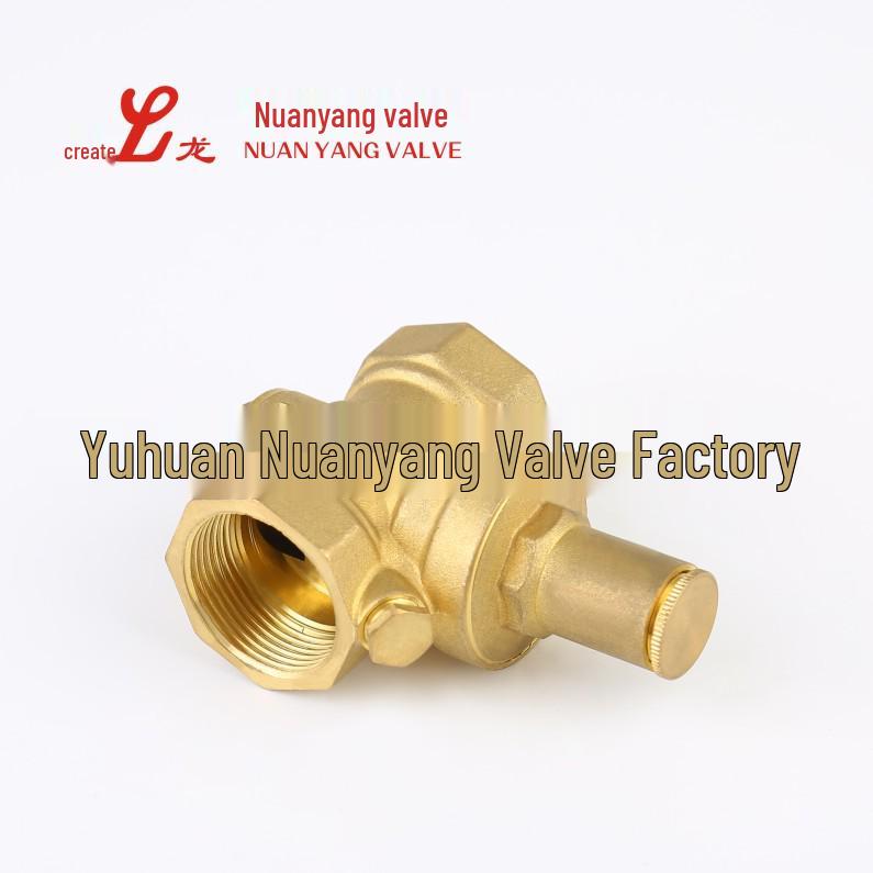 Adjustable All-Copper Tap Water Pressure Reducing Valve for Hot Water Purifier