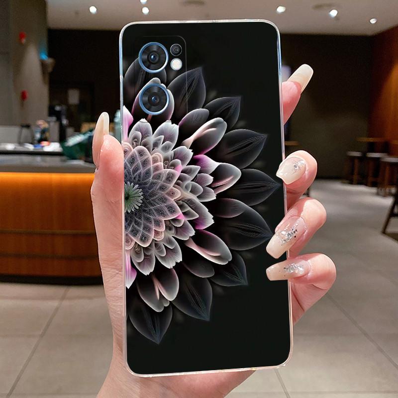 Casing For OPPO Reno 7 Reno7 4G 5G Phone Case CPH2363 CPH2371 Luxury Dragon Cute Cool Boys Girls Transparent Soft TPU Back Cover