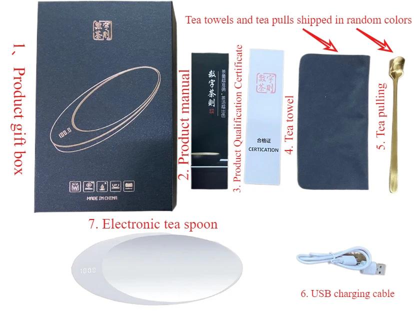 Mini Digital Pocket Scale 200g 001g Precision Weighing Tool USB Charging For Coffee Kitchen Jewelry Tea Herb Portable Weighing