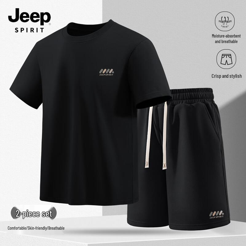 

JEEP SPIRIT Men s 2025 Summer Sportswear Set L