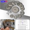 520 10t 11T 12T 13T 14T 15T 16T 17T 18T 19T 20T Zahn 20mm Innendurchmesser Frontmotor Ritzel passend für Pit Bike ATV Motorradteil
