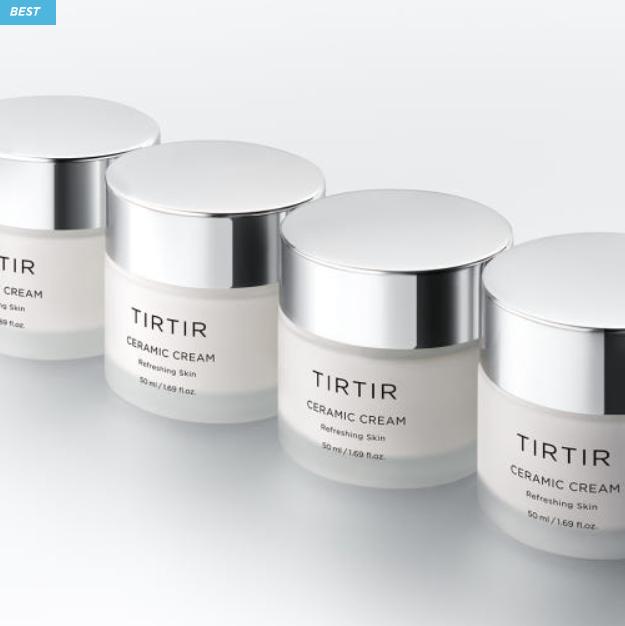 TIRTIR Ceramic Cream 50ml / Moisturizing & Barrier-Strengthening Face Cream