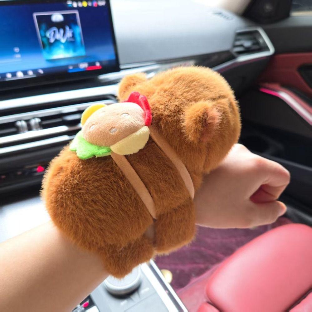 Stoffpuppen Wasserschwein Klatscharmbänder Cartoon Umarmungen Klatschspielzeug Niedliches Tier Klatschring Kindergeschenk