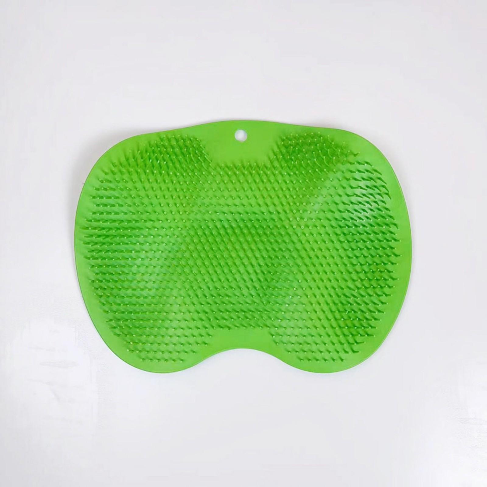 

Массажный коврик для ванной комнаты Удобный многофункциональный коврик для ног One Size зелёный