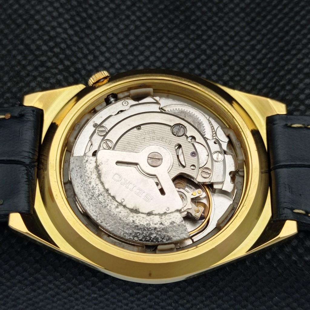 REFURBISHED VINTAGE SEIKO 5 AUTO 6309A JAPAN MENS D/D GOLDEN WATCH A309520-9 Seiko-a309520-1